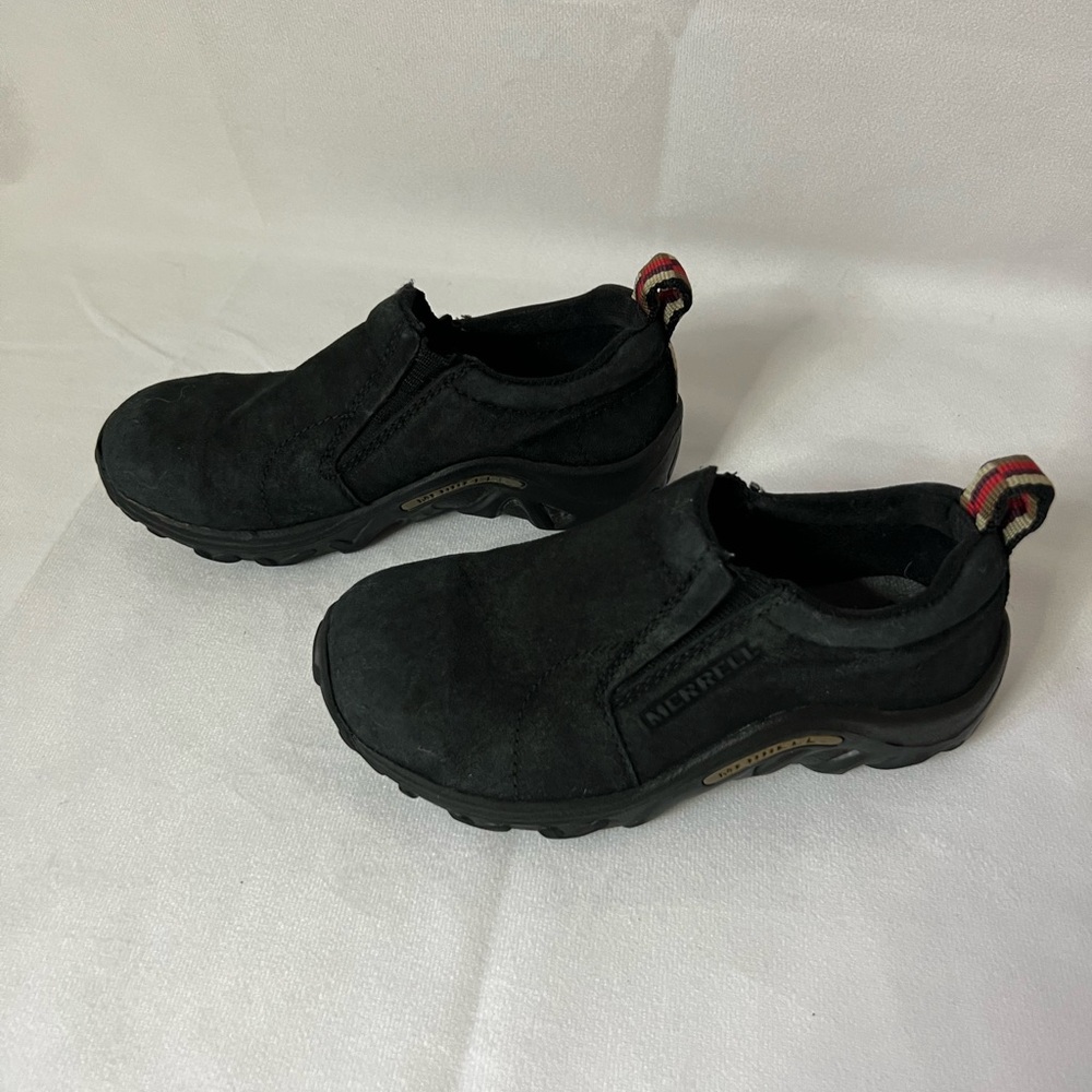 Merrell Toddler Kids Jungle Moc Black Shoes